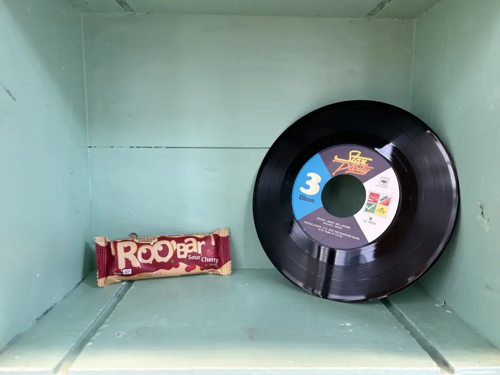 Roobar kers en witte chocolade