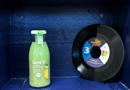 Smoothie ananas, aloë vera en munt