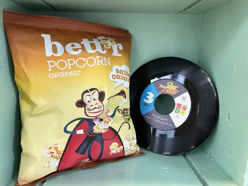 Popcorn gezouten karamel
